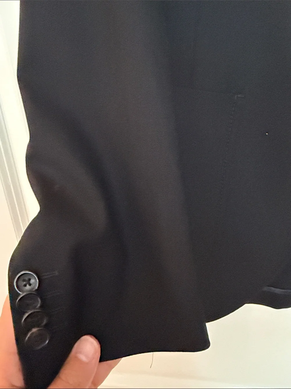 Paul Smith Black Blazer with Palm-Print Lining
